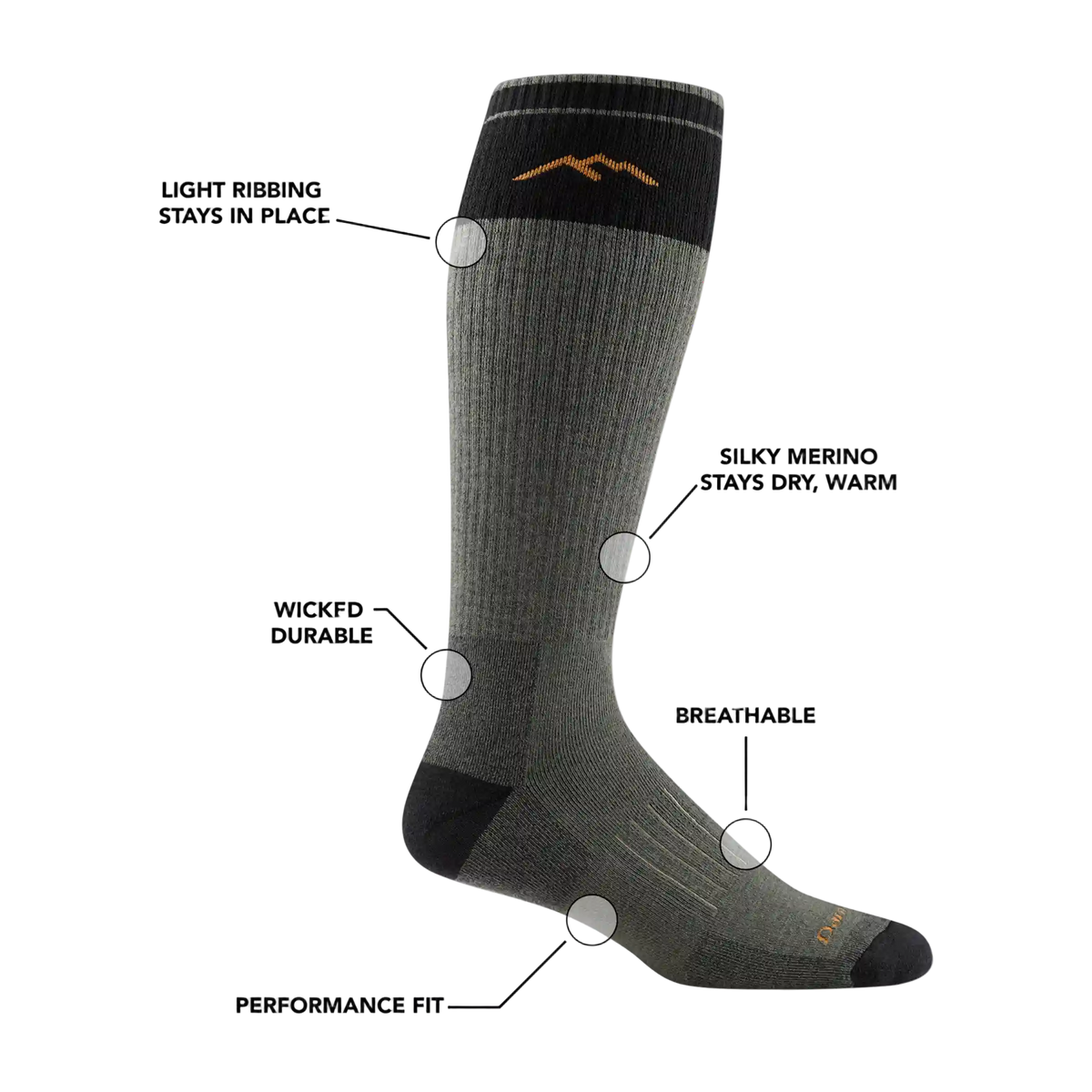 Over-the-Calf Heavyweight Hunting Socks